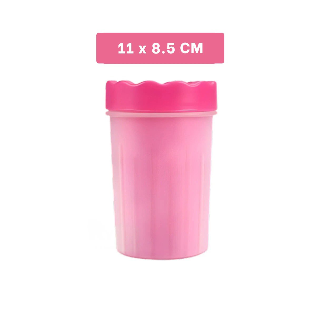PACK4 HERRAMIENTA PARA LIMPIAR PATAS DE MASCOTA ROSADO HIGIENE RÁPIDA - 4