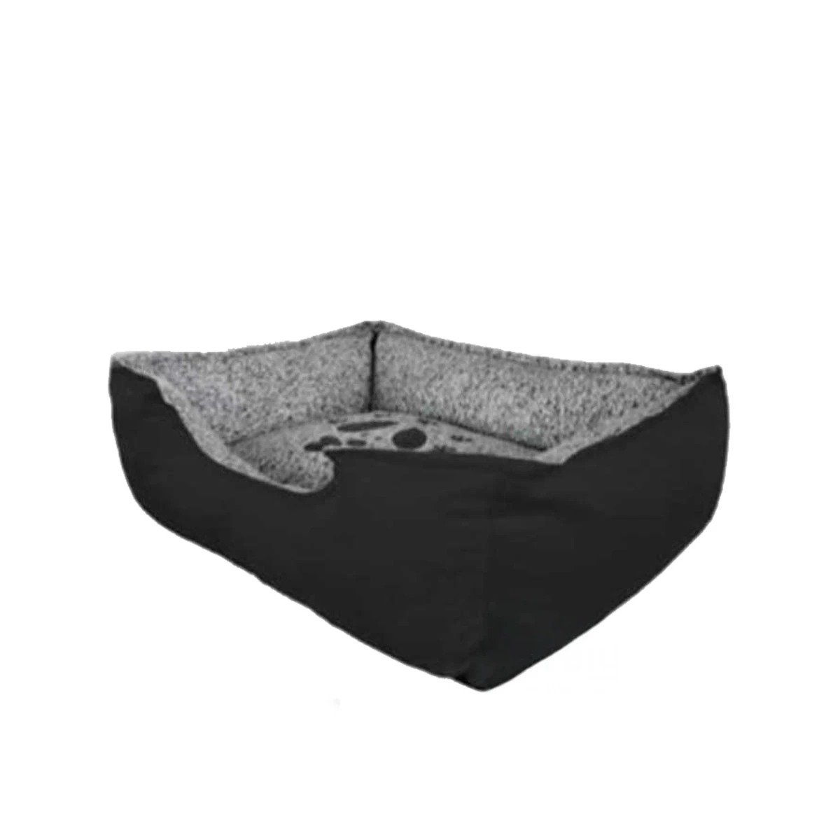 PACK2 LECHO CANINO ESPACIO SEGURO PARA DESCANSO DIARIO TALLA M NEGRO Y+REGALO STICKER - 2
