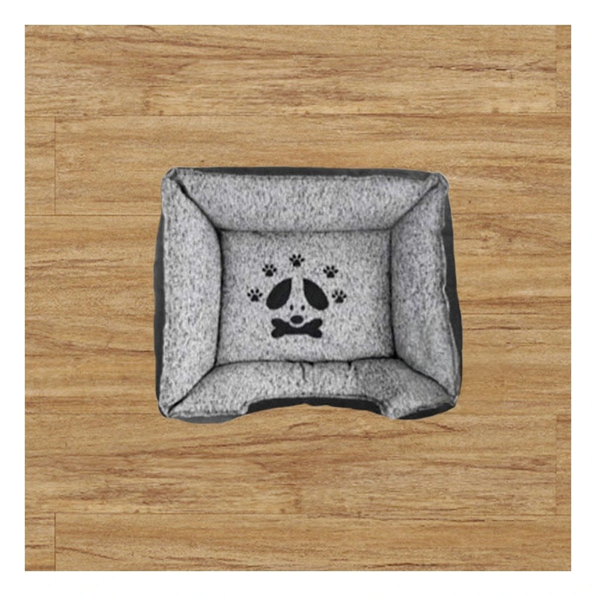 PACK6 COLCHONETA PARA PERRO FACIL DE TRASLADAR Y UBICAR TALLA M NEGRO - 2