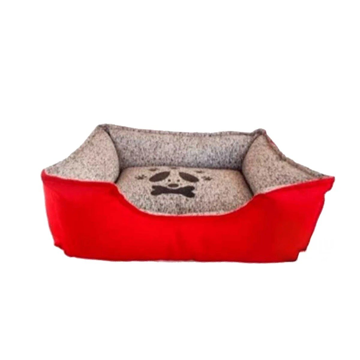 PACK4 TAPETE DE DESCANSO PARA PERRO OPCION FUNCIONAL PARA CASA TALLA L ROJO Y+PAPEL REGALO - 3
