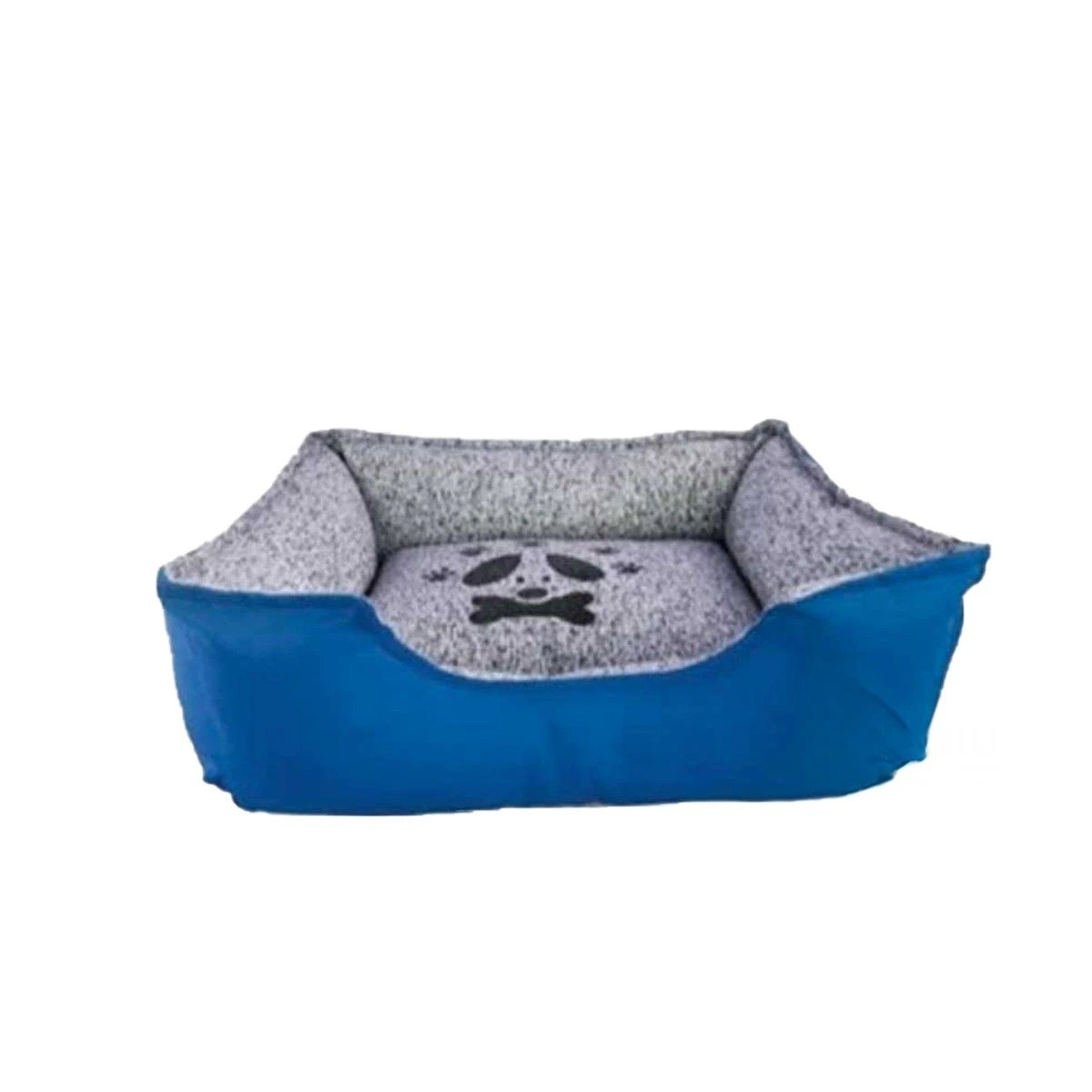 PACK4 REFUGIO ACOLCHADO PARA PERRO AREA CONFORTABLE PARA DESCANSO TALLA M AZUL Y+PAPEL REGALO - 3