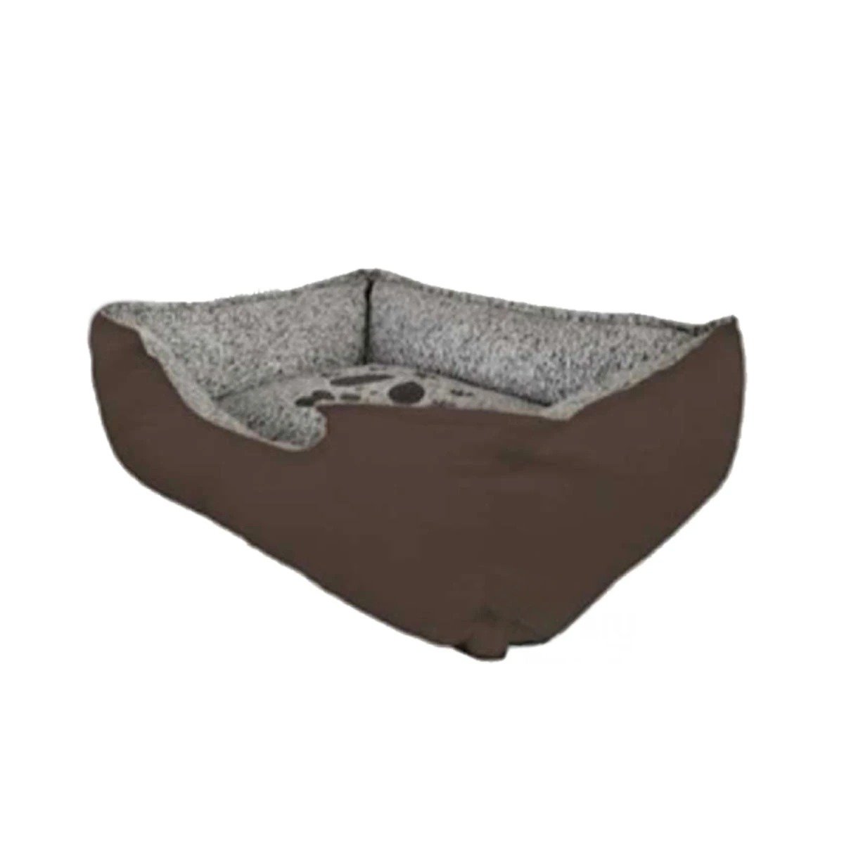 PACK4 REFUGIO ACOLCHADO PARA PERRO TELA DURABLE PARA INTERIOR TALLA L MARRON Y+PAPEL REGALO - 3