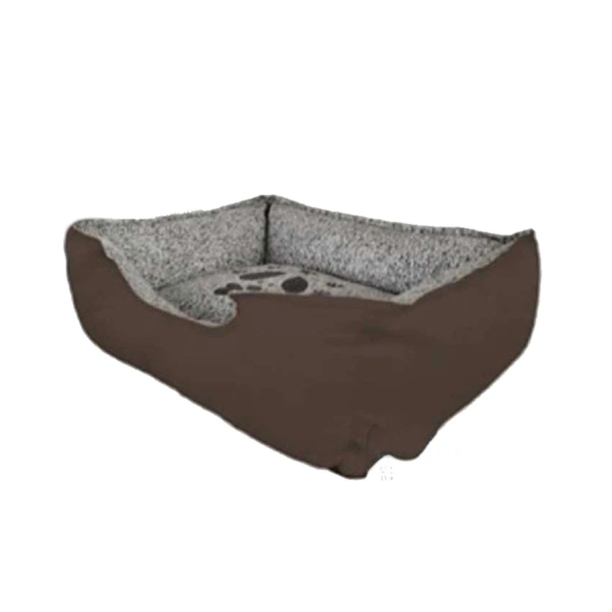 PACK2 BASE DE DESCANSO FUNCIONAL PARA MASCOTAS MEDIANAS TALLA M MARRON Y+REGALO STICKER - 2