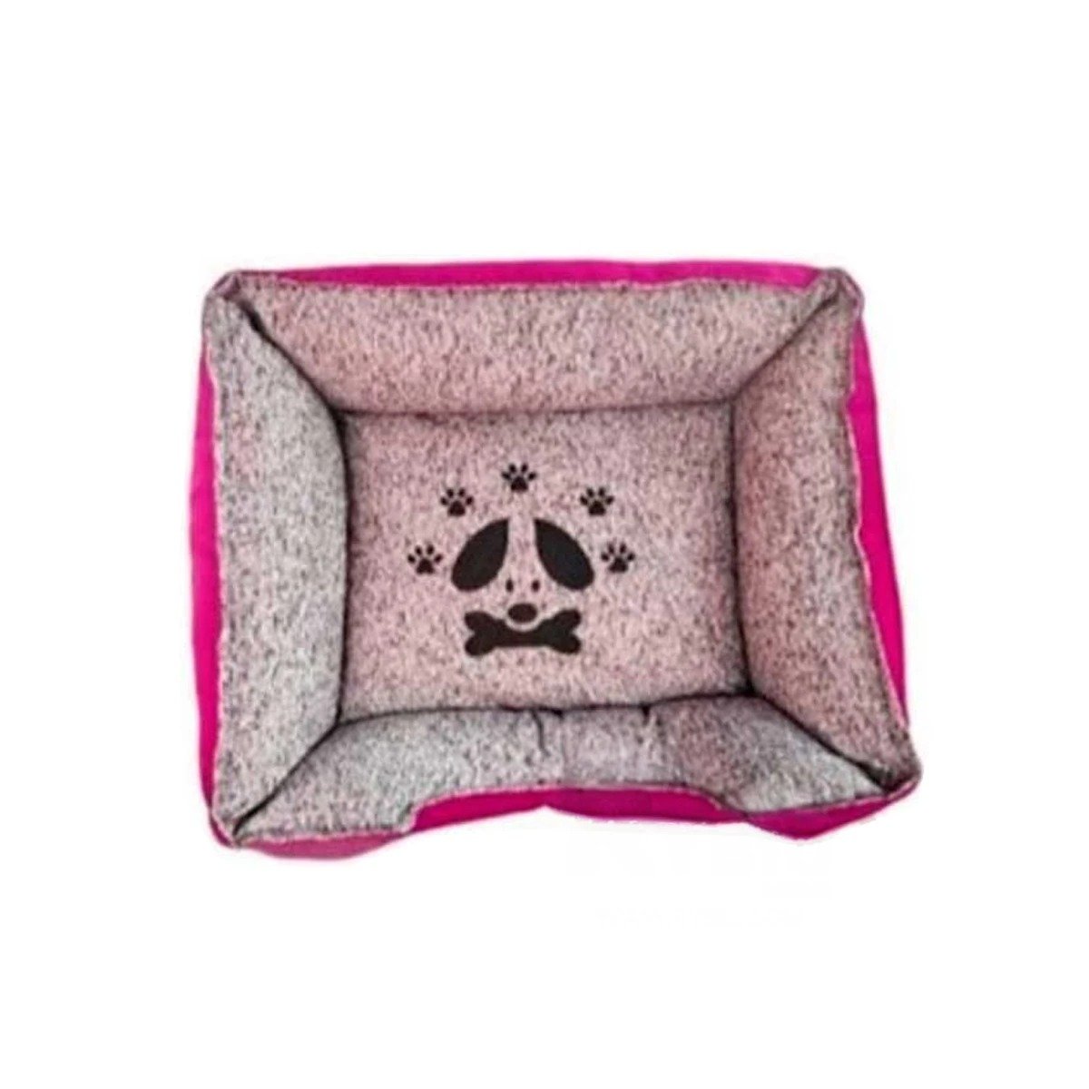 PACK4 LECHO CANINO INTERIOR MULLIDO PARA MAYOR COMODIDAD TALLA M FUCSIA Y+PAPEL REGALO - 3