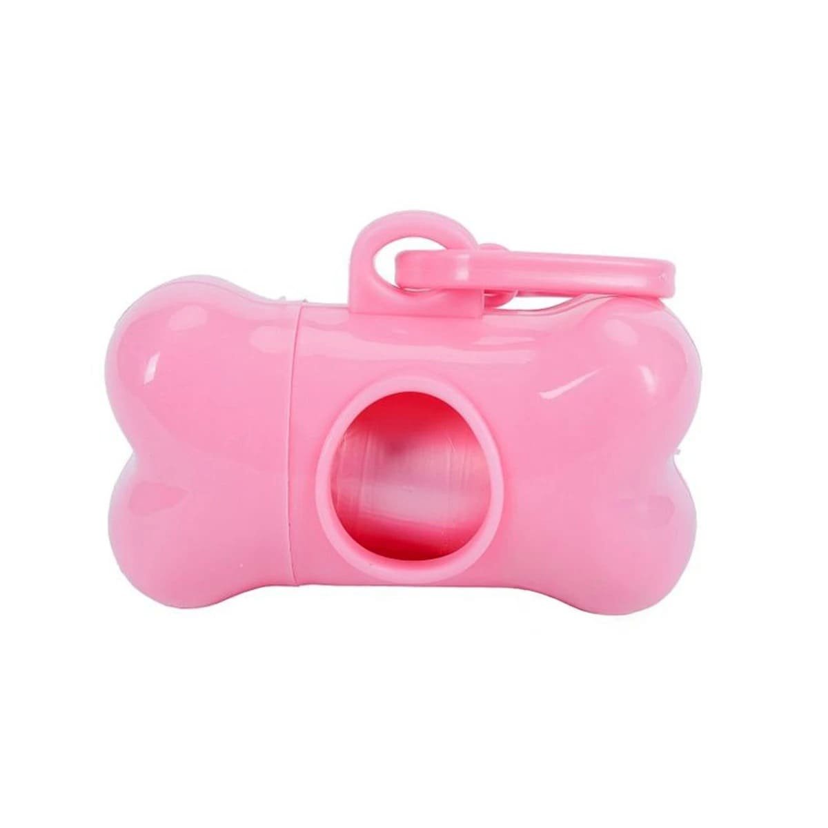 COMPLEMENTO FUNCIONAL CON BOLSA DE DESECHO Y PROTECTOR TIPO HUESO ROSADO Y+REGALO STICKER - 3