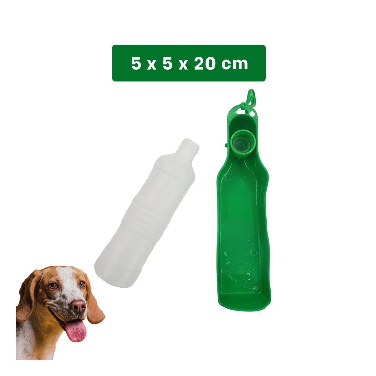 PACK6 OPCION COMPACTA VERDE PARA PERRO CON USO DIARIO Y PRACTICO Y+PAPEL REGALO - 4