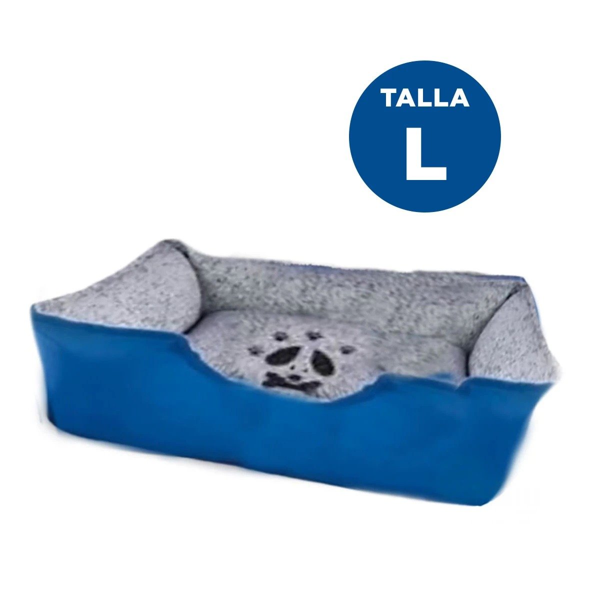 PACK2 COLCHONETA PARA PERRO BASE LIVIANA FACIL DE TRASLADAR TALLA L AZUL Y+REGALO STICKER - 4