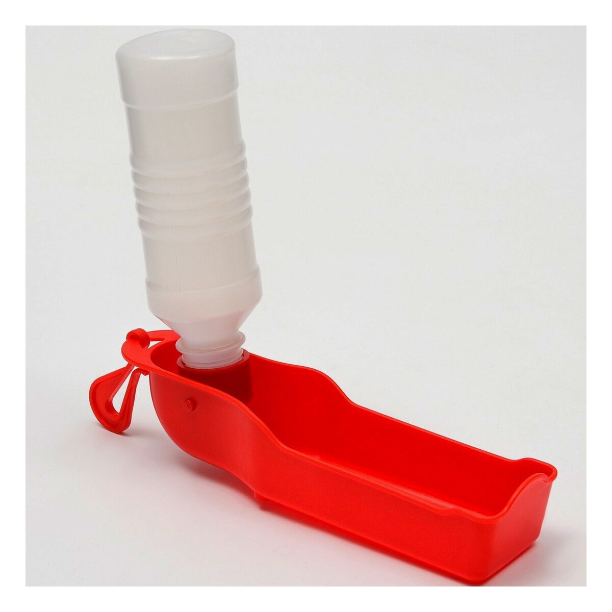 PACK4 ACCESORIO COMPACTO ROJO PARA MASCOTA EN PASEOS Y VIAJES - 5