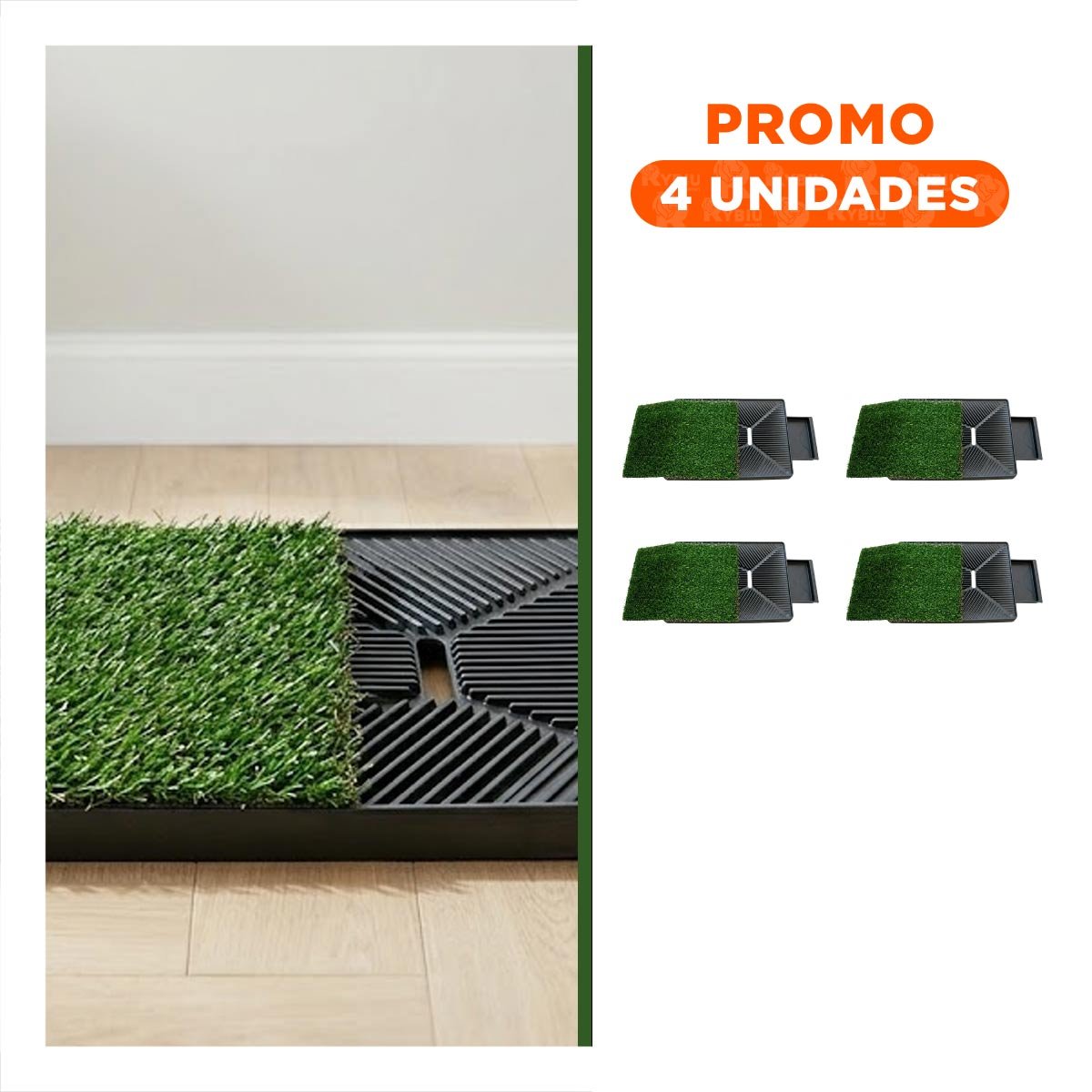 PACK4 PROPUESTA HIGIENICA PARA PERROS MEDIANO NEGRO NACIONAL PARA HOGAR Y+REGALO STICKER - 1