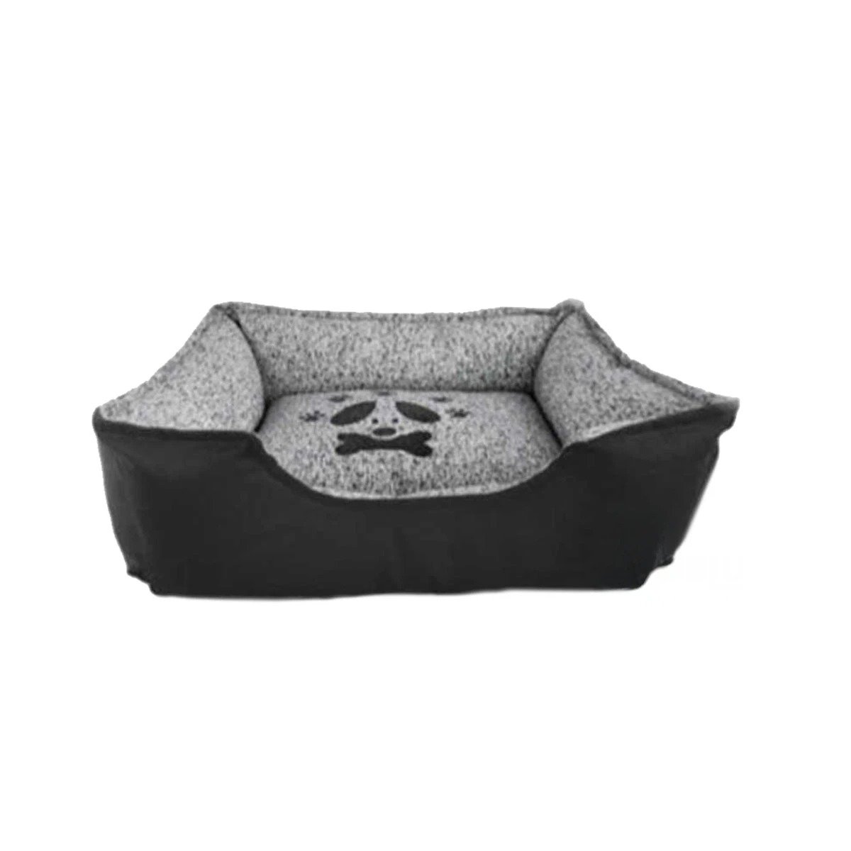 PACK2 COLCHONETA PARA PERRO USO DIARIO EN SALA O DORMITORIO TALLA L NEGRO Y+REGALO STICKER - 2