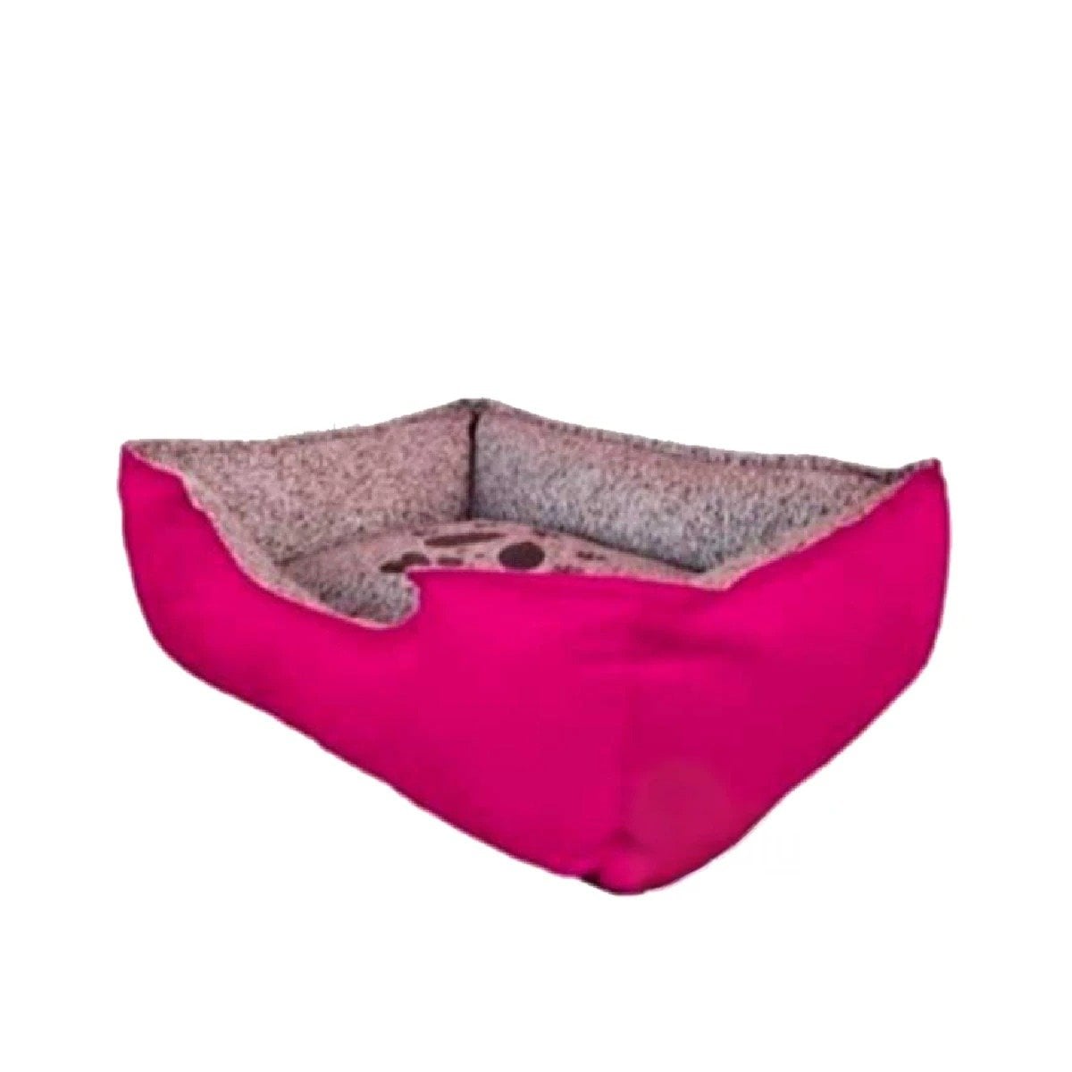 PACK4 CUCHA ACOLCHADA FORMATO AMPLIO PARA PERROS GRANDES TALLA L FUCSIA Y+PAPEL REGALO - 3