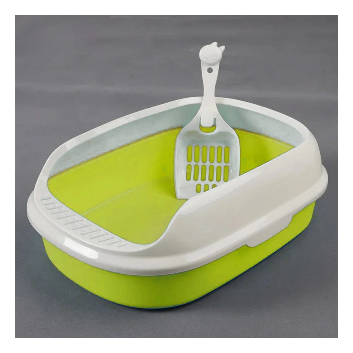 PACK4 ESTACION VERDE PARA GATO CON LADOS MEDIOS ALTOS MAS PALA CERNIDORA - 3