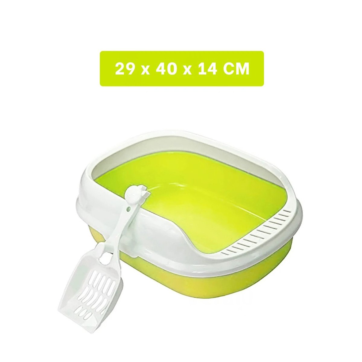 PACK4 ESTACION VERDE PARA GATO CON LADOS MEDIOS ALTOS MAS PALA CERNIDORA - 4