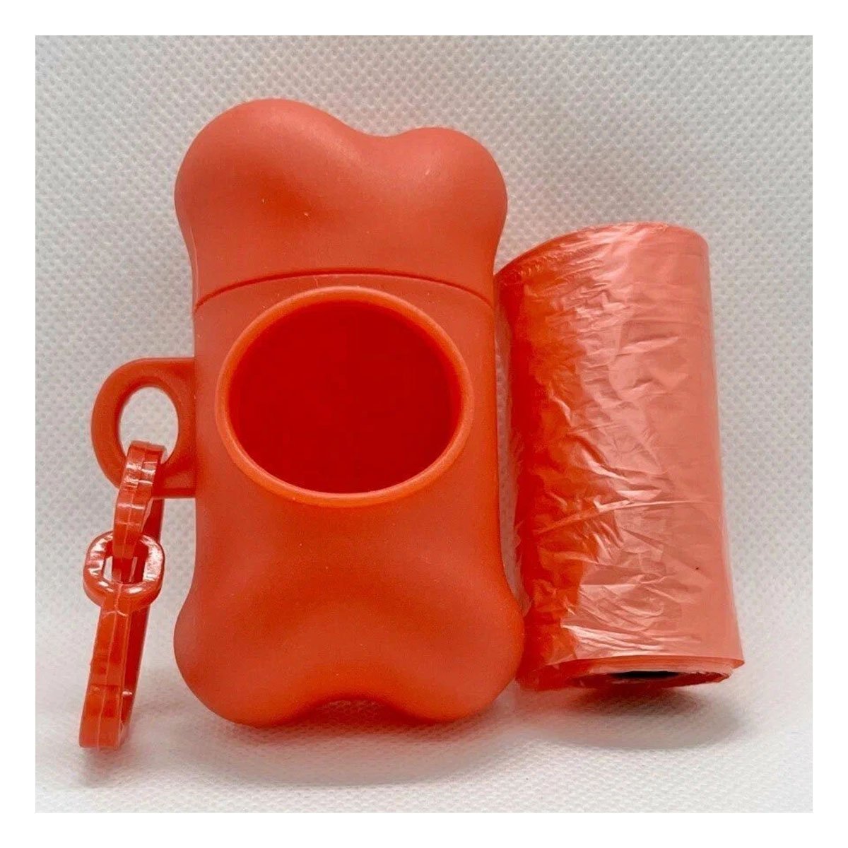 PACK2 ACCESORIO FUNCIONAL CON BOLSA DE DESECHO Y PROTECTOR TIPO HUESO ANARANJADO Y+PAPEL REGALO - 5