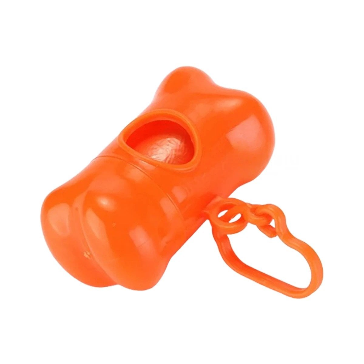 KIT DE BOLSA CON PROTECTOR TIPO HUESO ANARANJADO PARA MASCOTA Y+REGALO STICKER - 3