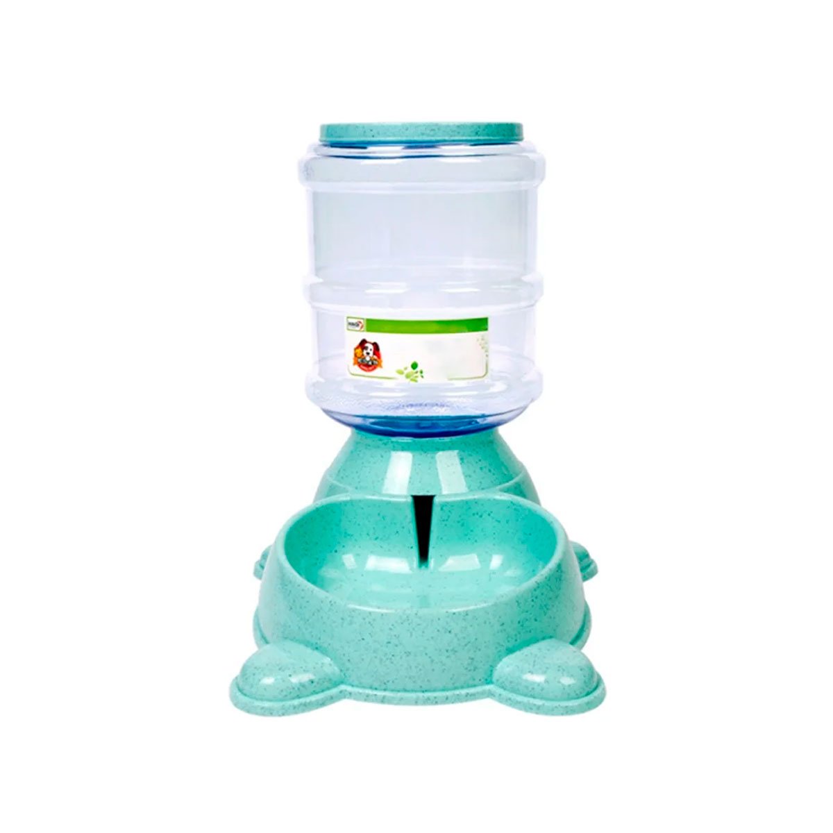 PACK6 MODULO PRACTICO PARA PERRO CIRCULAR CON BIDON DE PLASTICO VERDE Y+REGALO STICKER - 2