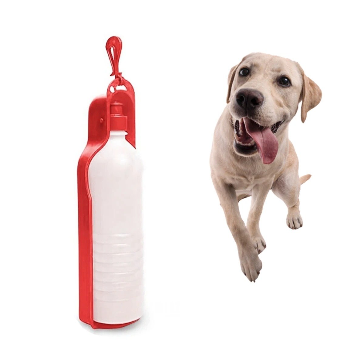 PACK12 ENVASE FUNCIONAL ROJO PARA PERRO CON SISTEMA SIMPLE Y COMPACTO Y+REGALO STICKER - 2