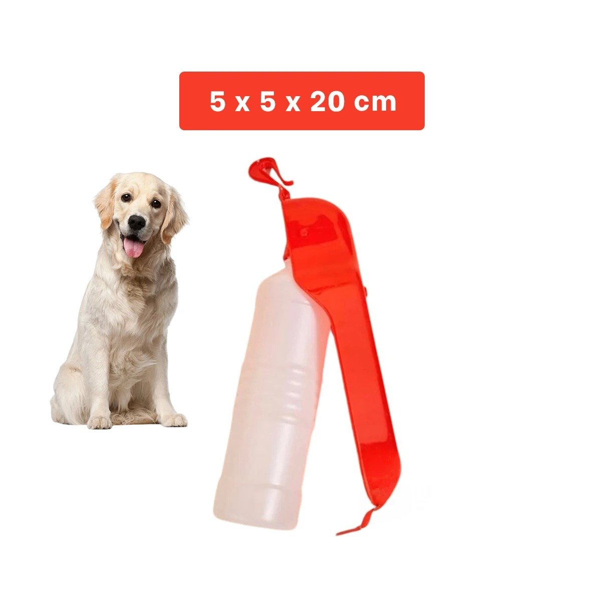 PACK12 ENVASE FUNCIONAL ROJO PARA PERRO CON SISTEMA SIMPLE Y COMPACTO Y+REGALO STICKER - 4