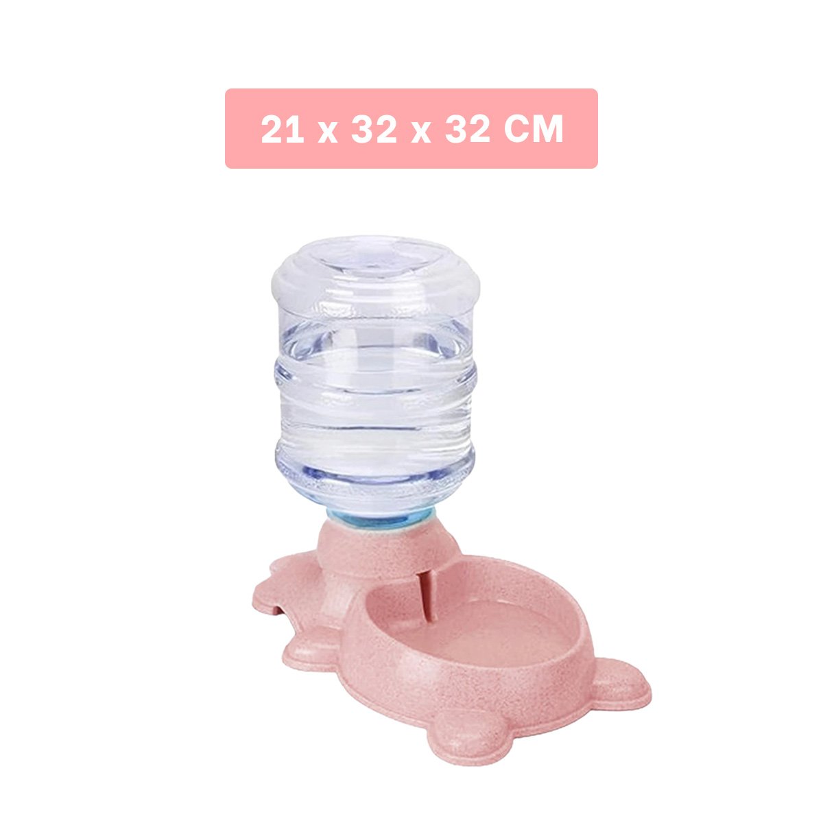 PACK4 PRODUCTO DURADERO PARA PERRO PLOMO CIRCULAR CON BIDON PLASTICO ROSADO - 4