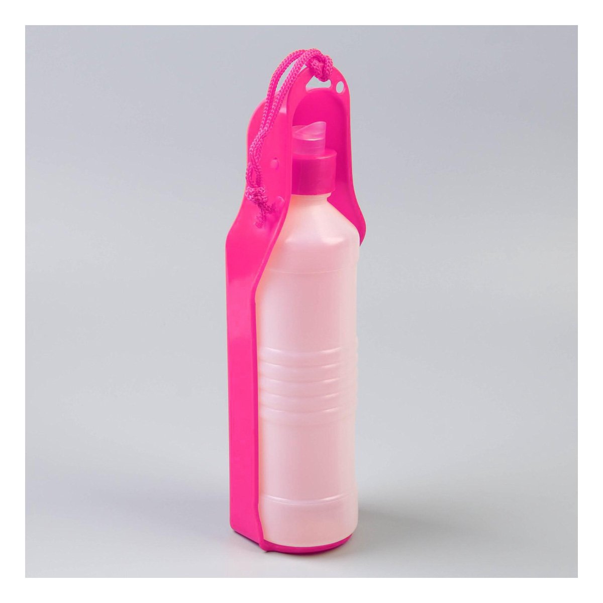 PACK2 CONTENEDOR COMPACTO ROSADO PARA MASCOTA CON USO DIARIO EN EXTERIORES Y+REGALO STICKER - 5