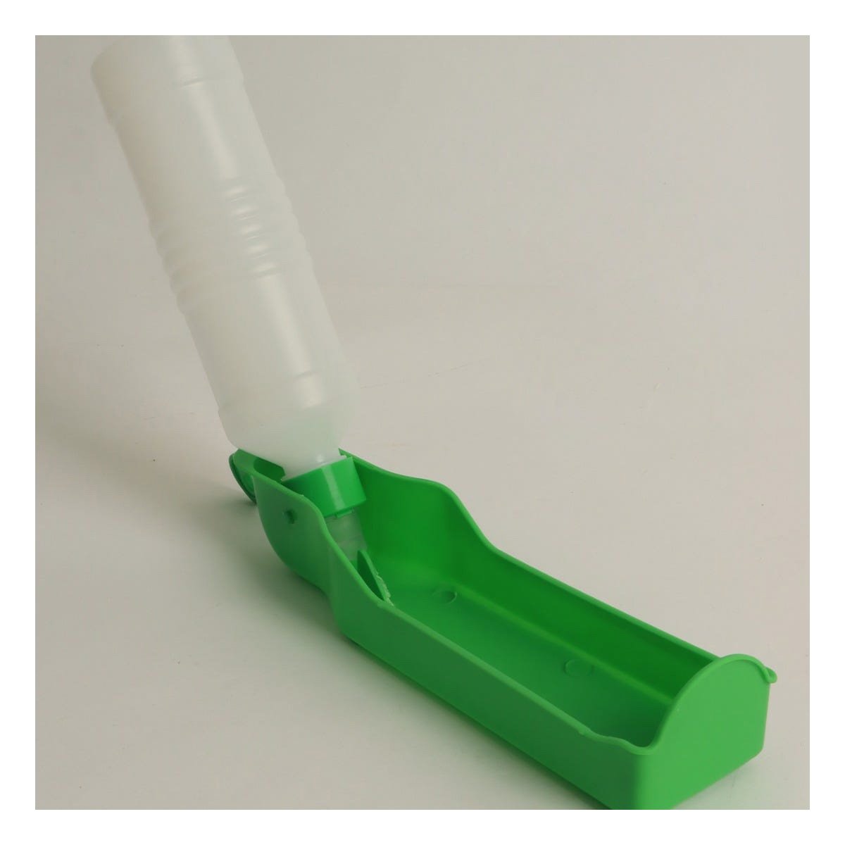 PACK4 RECIPIENTE COMPACTO VERDE PARA PERRO CON DISPENSADOR INTEGRADO - 3