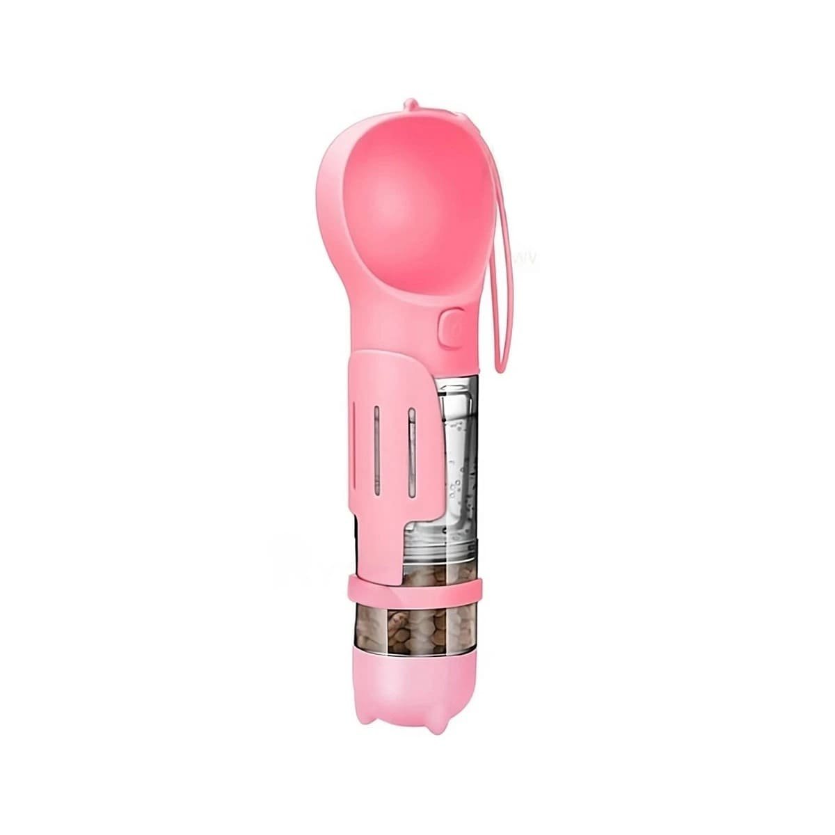 PACK4 KIT PORTATIL 4 EN 1 DISPENSADOR CON BOLSITA ROSADO MEDIANO Y+PAPEL REGALO - 3