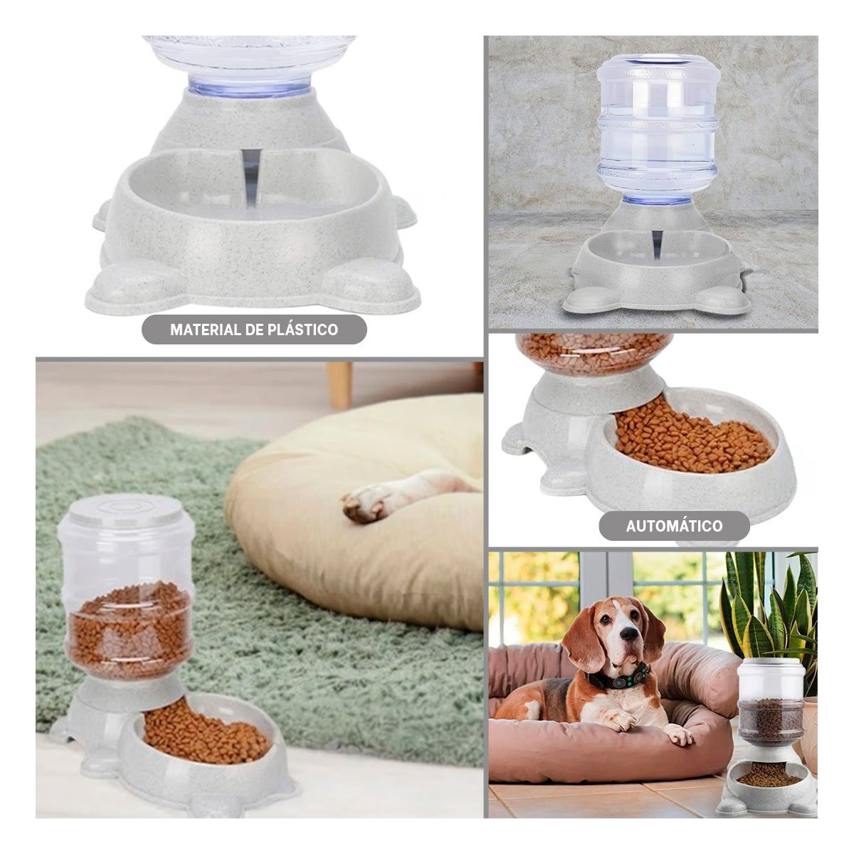 PACK4 BASE PRACTICA PARA PERRO CIRCULAR CON BIDON DE PLASTICO VERDE Y+REGALO STICKER - 2