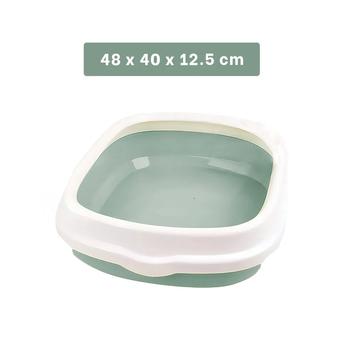 PACK4 MODULO VERDE PARA GATO CON PALA CERNIDORA 48X40X12,5 Y+REGALO STICKER - 4