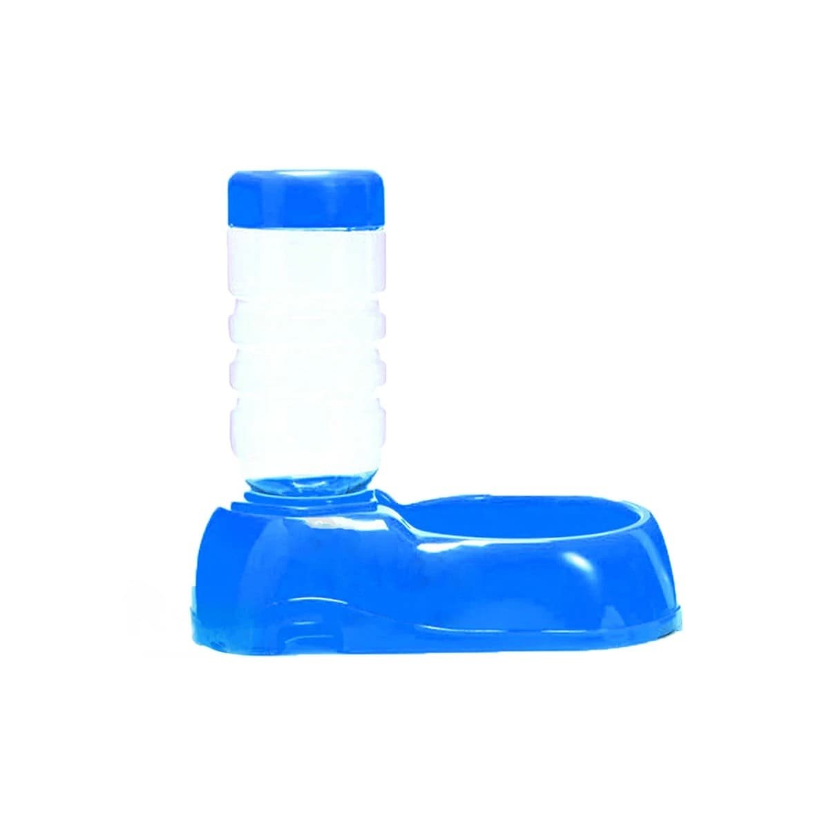 PACK12 RECIPIENTE DE AGUA AZUL PARA MASCOTA SEGURO Y ESTABLE Y DURABLE Y+REGALO STICKER - 2