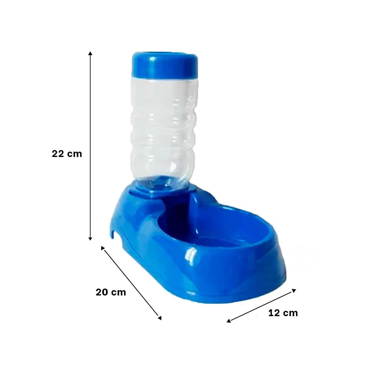 PACK4 MODULO DE AGUA PARA MASCOTA AZUL ESTABLE Y DURABLE Y FIRME Y+PAPEL REGALO - 4