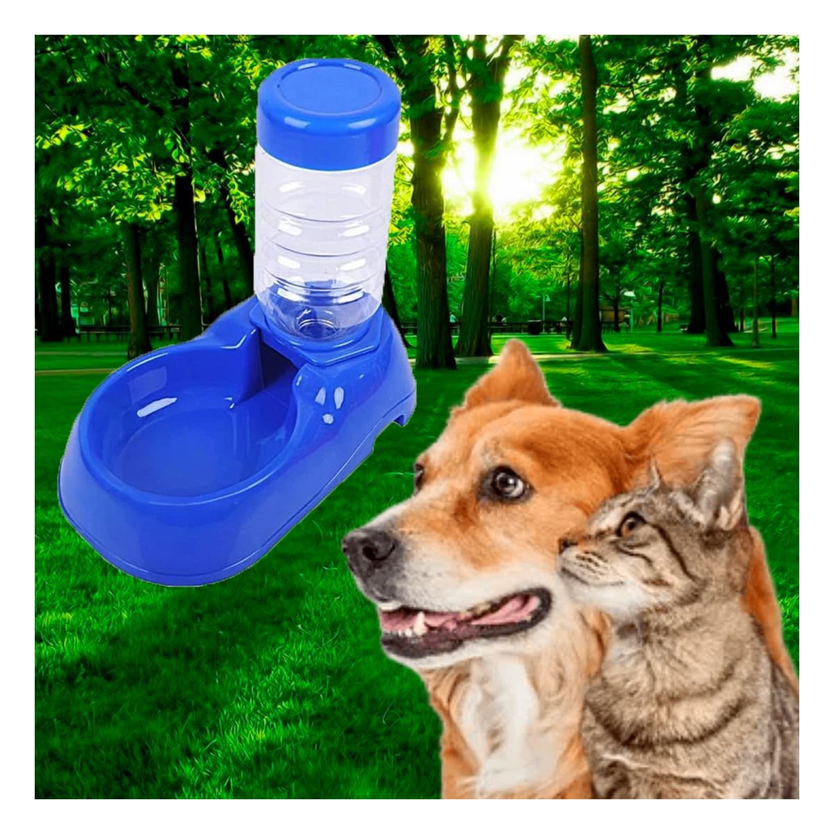 PACK6 MODULO DE AGUA PARA MASCOTA AZUL FIRME Y PRACTICO Y RESISTENTE Y+PAPEL REGALO - 2