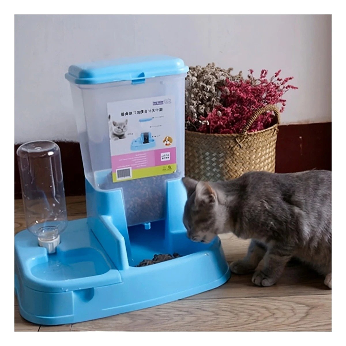 PACK6 BASE DOBLE CELESTE PARA MASCOTA COMODA Y SEGURA REFORZADA Y+PAPEL REGALO - 2