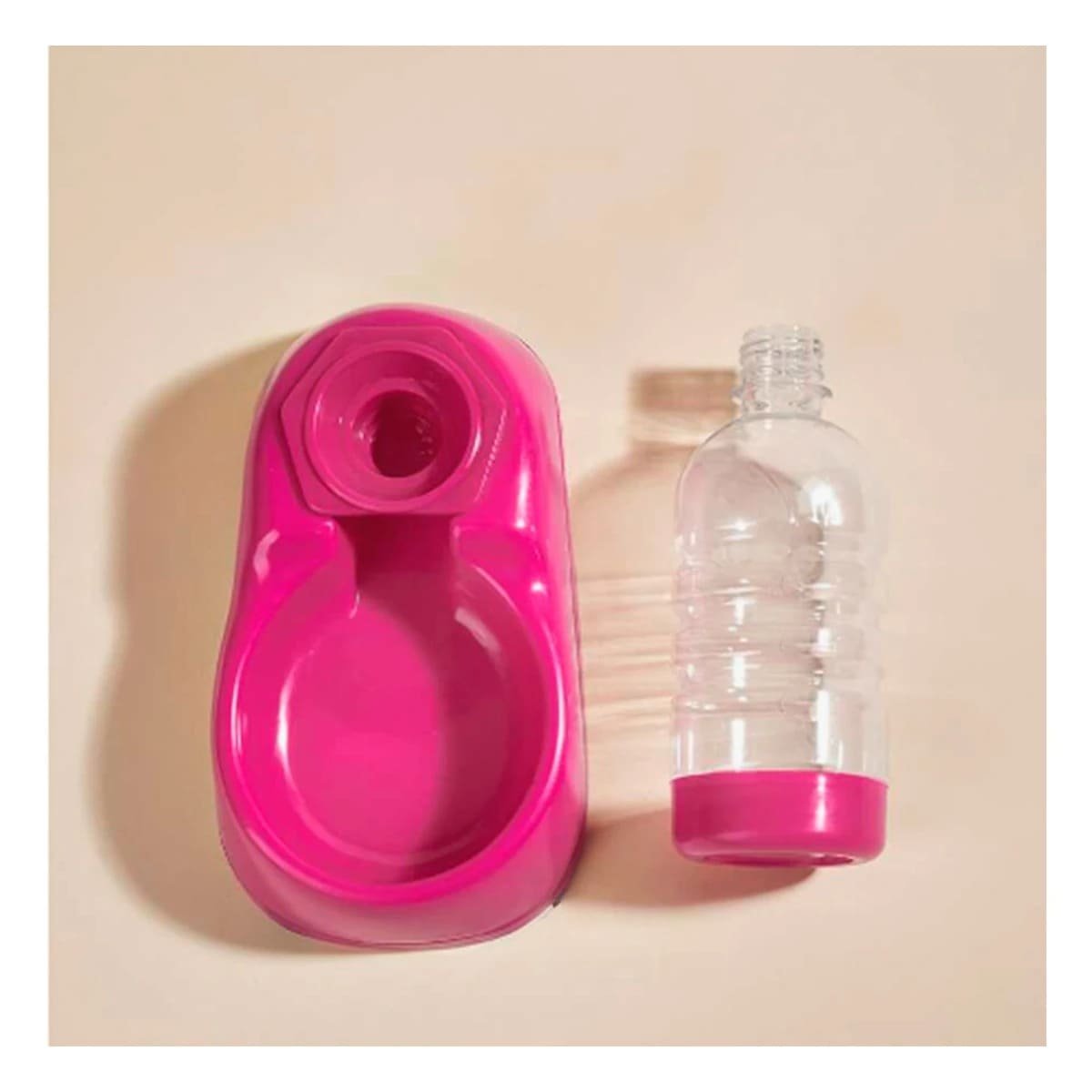 PACK4 MODULO DE AGUA ROSADO PARA MASCOTA COMODO Y PRACTICO Y RESISTENTE Y+REGALO STICKER - 3