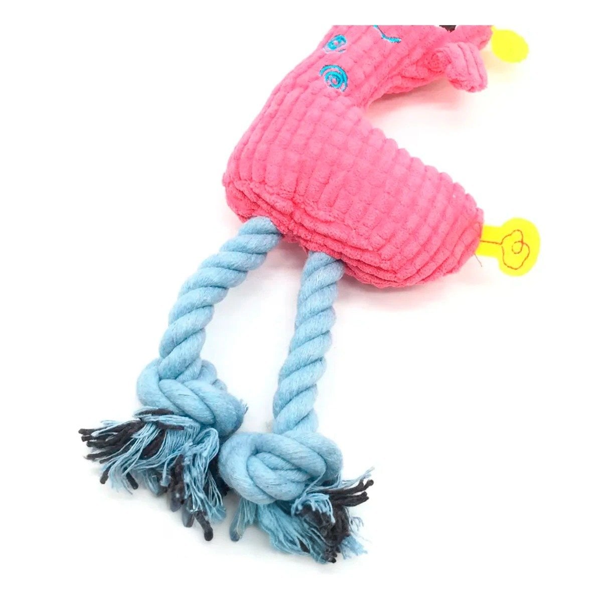 PACK6 ANIMALITO DE PELUCHE COMODO Y FLEXIBLE EN COLOR ROSADO PARA JUEGOS Y+REGALO STICKER - 2