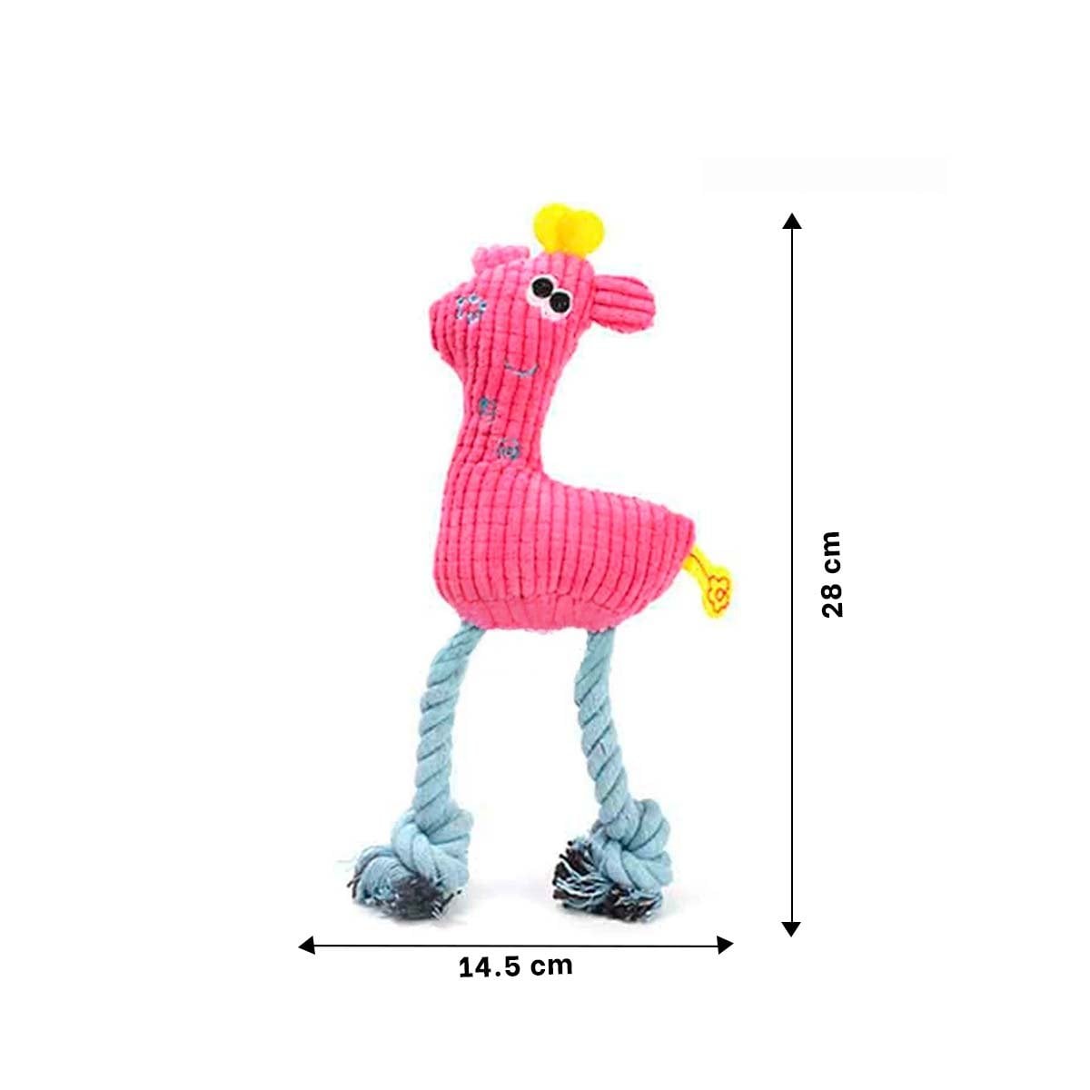 PACK6 ANIMALITO DE PELUCHE COMODO Y FLEXIBLE EN COLOR ROSADO PARA JUEGOS Y+REGALO STICKER - 4