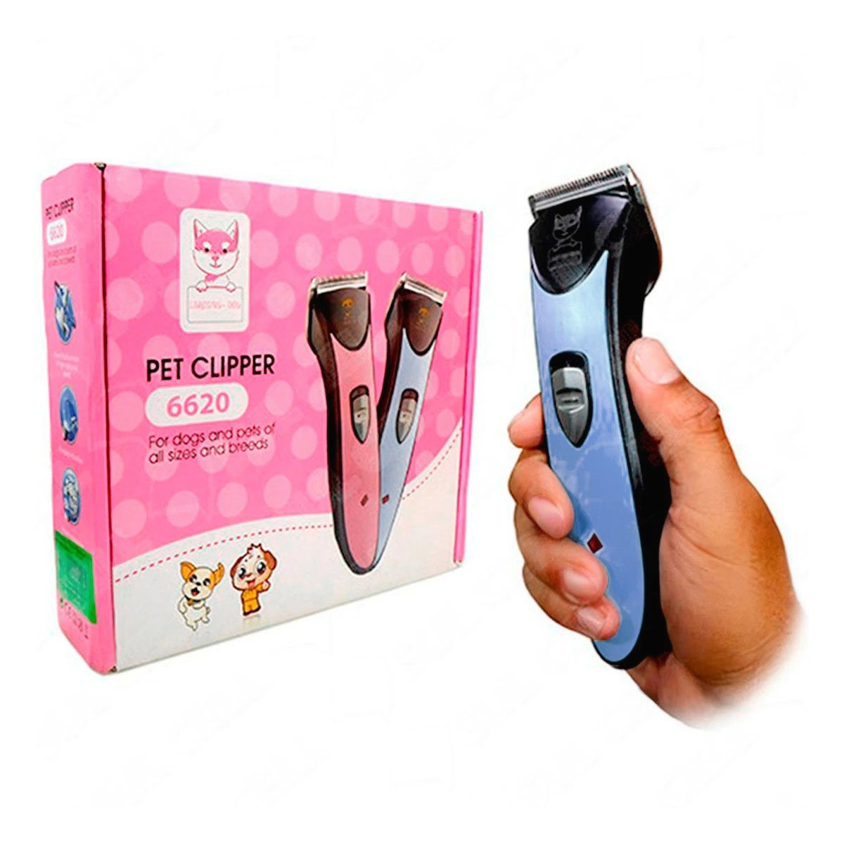 PACK4 KIT DE ESTETICA ANIMAL PARA LA ARMONIA DE SUS HIJOS AZUL Y+PAPEL REGALO - 3
