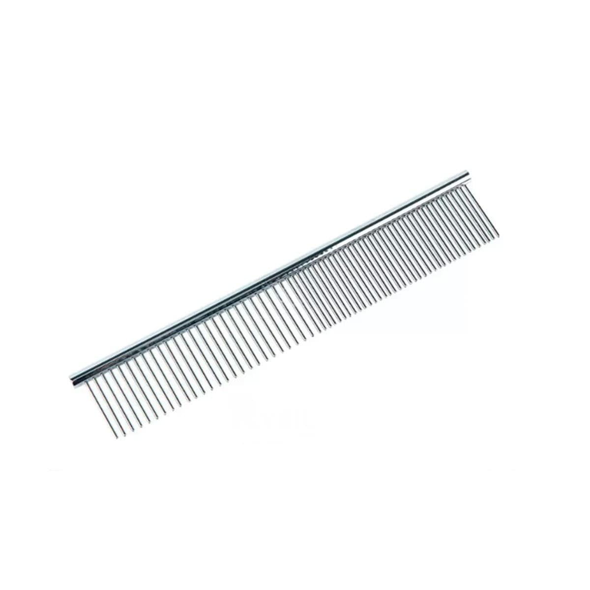 PACK4 ACCESORIO DE ACERO PARA DESENREDAR PELO DE MASCOTA PLATEADO Y+PAPEL REGALO - 3