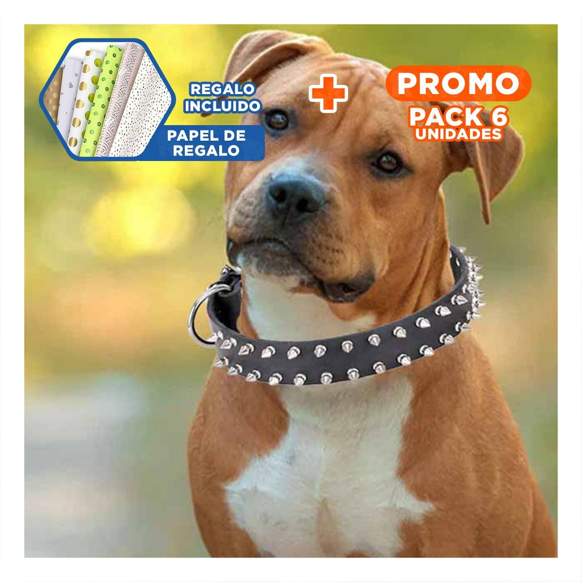 PACK6 BANDA NEGRA AJUSTABLE CON PUAS TALLA XL RESISTENTE Y ESTILIZADA Y+PAPEL REGALO - 1