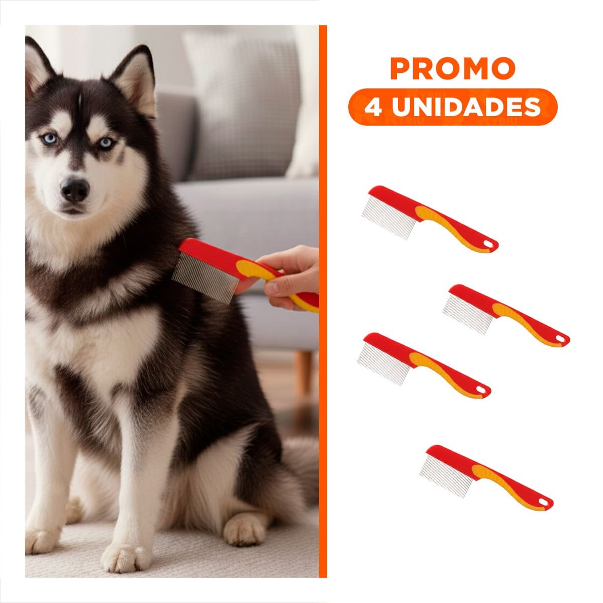 PACK4 HERRAMIENTA DE PRECISION PARA LIENDRES ACERO INOXIDABLE ROJO Y+REGALO STICKER - 1