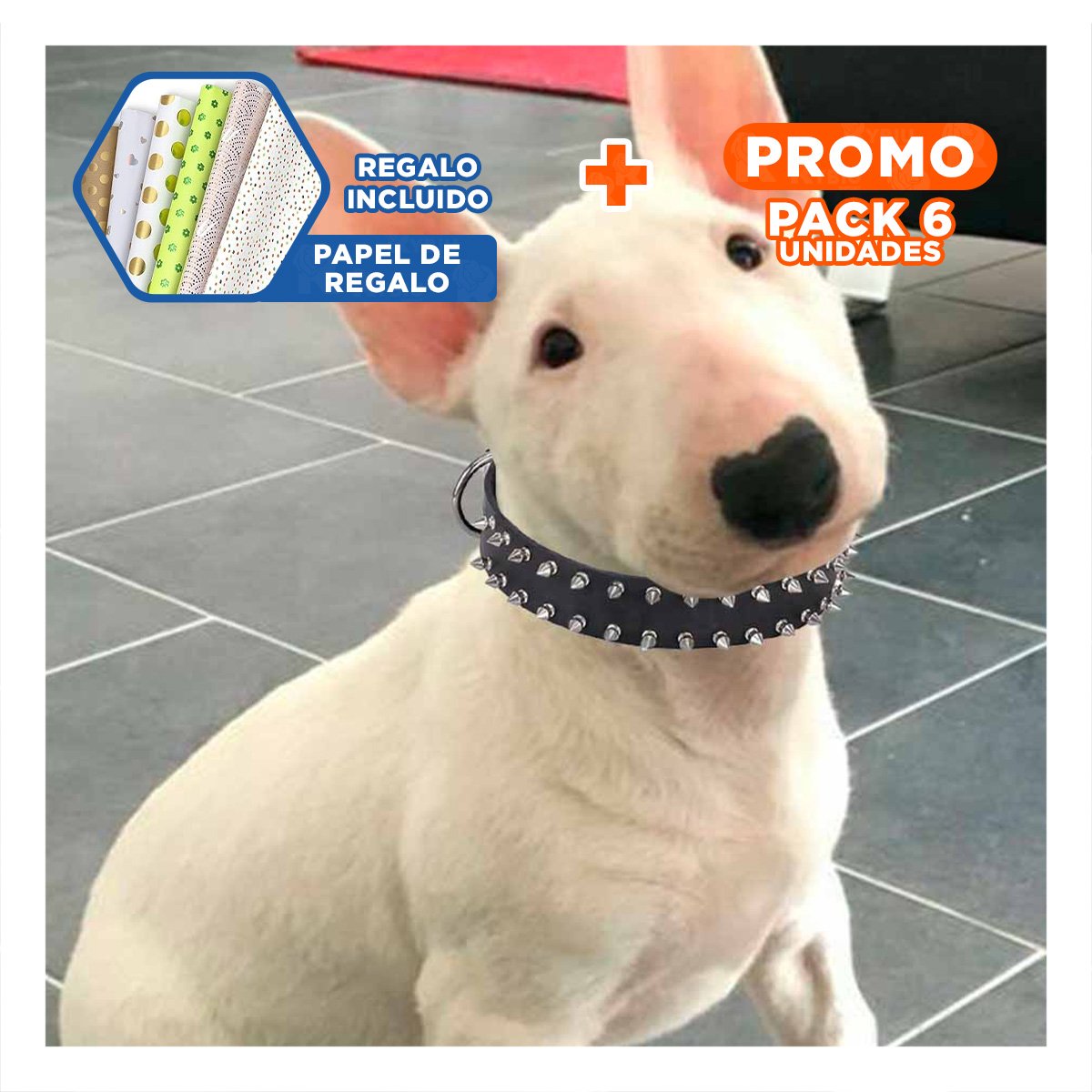PACK6 BANDA NEGRA AJUSTABLE CON PUAS TALLA L RESISTENTE Y ESTILIZADA Y+PAPEL REGALO - 1