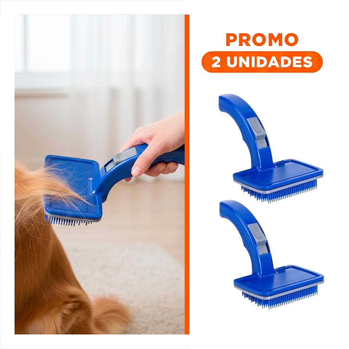 PACK2 APARATO PROFESIONAL PARA MASCOTAS CON BOTON DE AUTOLIMPIEZA PLASTICO - 1