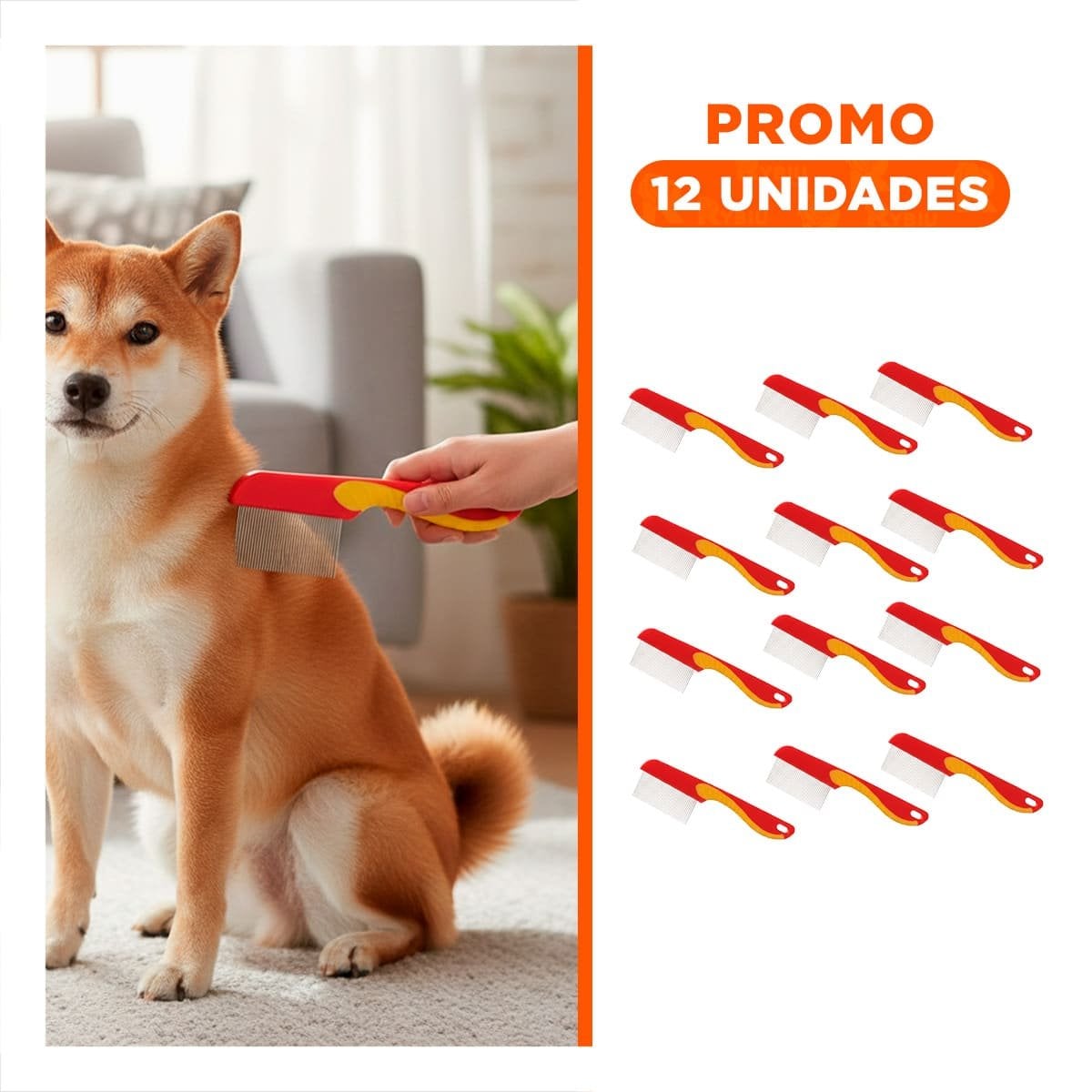 PACK12 ACCESORIO DE LIMPIEZA CAPILAR ANTIPIOJOS RESISTENTE ROJO Y+REGALO STICKER - 1