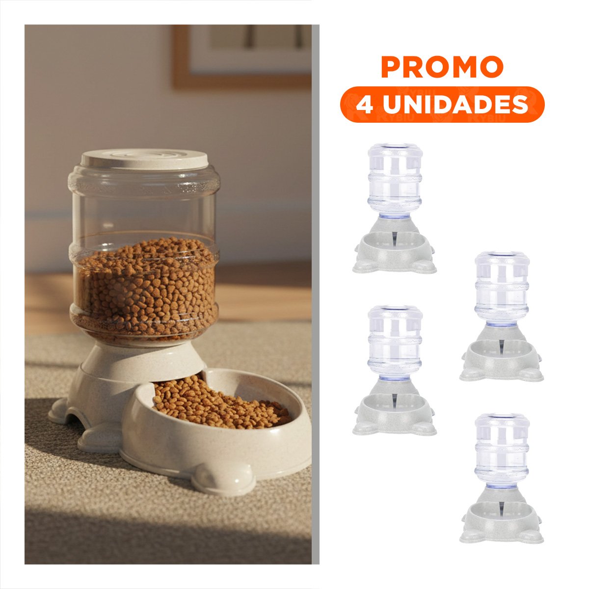 PACK4 FUENTE MULTIFUNCION CON BIDON PLOMO, FACIL DE USAR Y+REGALO STICKER - 1