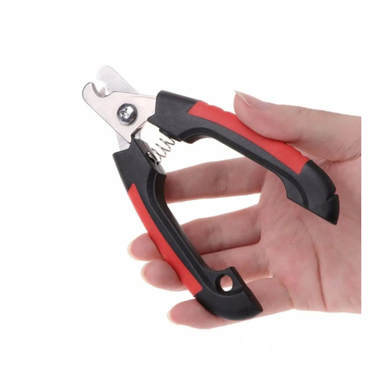 SET DE PEDICURA PARA MASCOTAS CON TONO ROJO GRANDE PARA MAS ESTILO REAL Y+LIGAS REGALO - 3