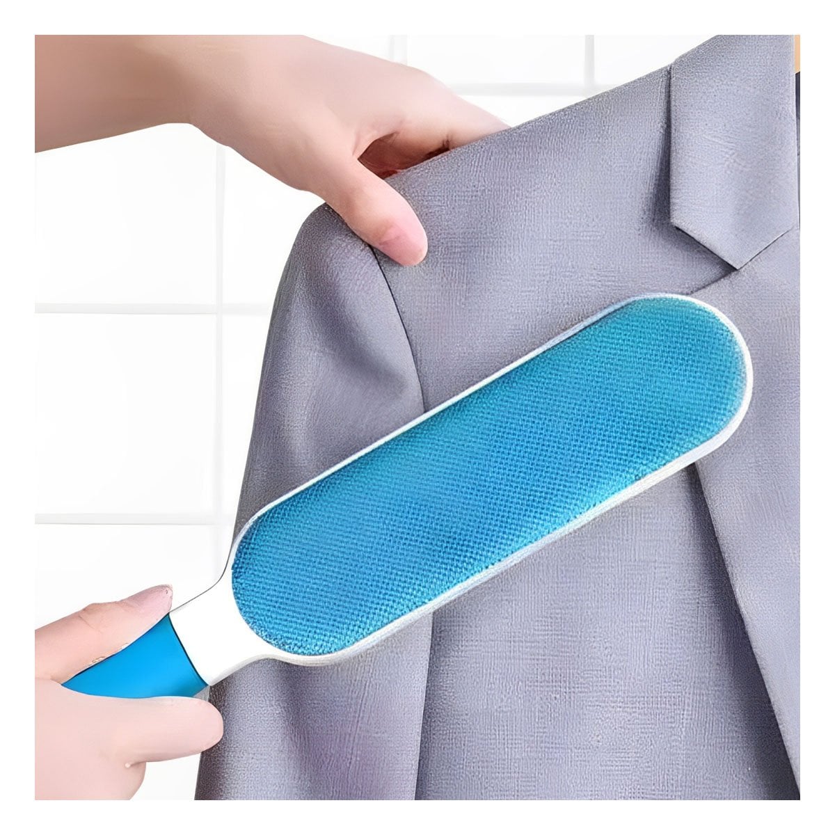 RODILLO LIMPIA PELUSA CELESTE PARA MANTENER HOGAR Y ROPA ORGANIZADOS - 1
