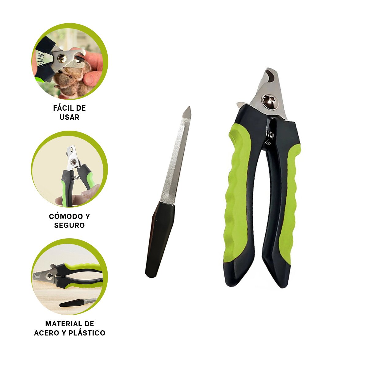 PACK6 ACCESORIO DE ASEO PARA EL DESARROLLO DE SU ESTILO VERDE CON LIMA Y+REGALO STICKER - 2
