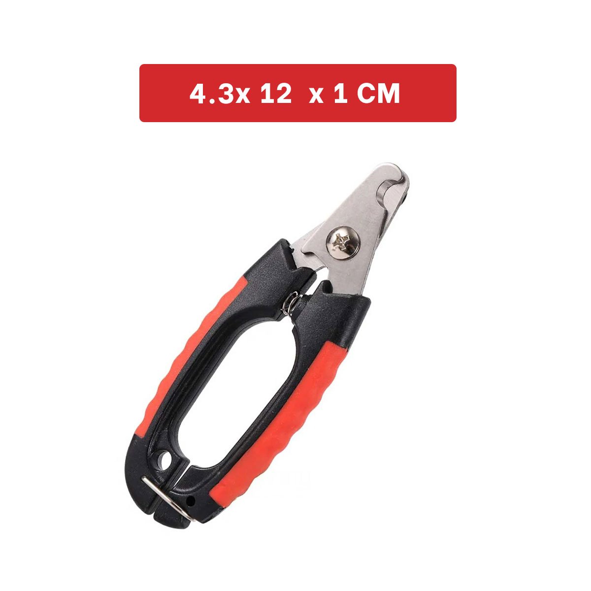 PACK6 HERRAMIENTA DE GROOMING CON TOPE ROJO CHICO PARA MAS SEGURIDAD Y+PAPEL REGALO - 4
