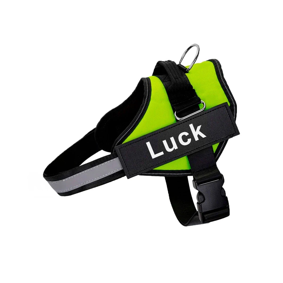 PACK2 PECHERA RESISTENTE SERVICE DOG TALLA S VERDE ENTRENAMIENTO Y+REGALO STICKER - 2