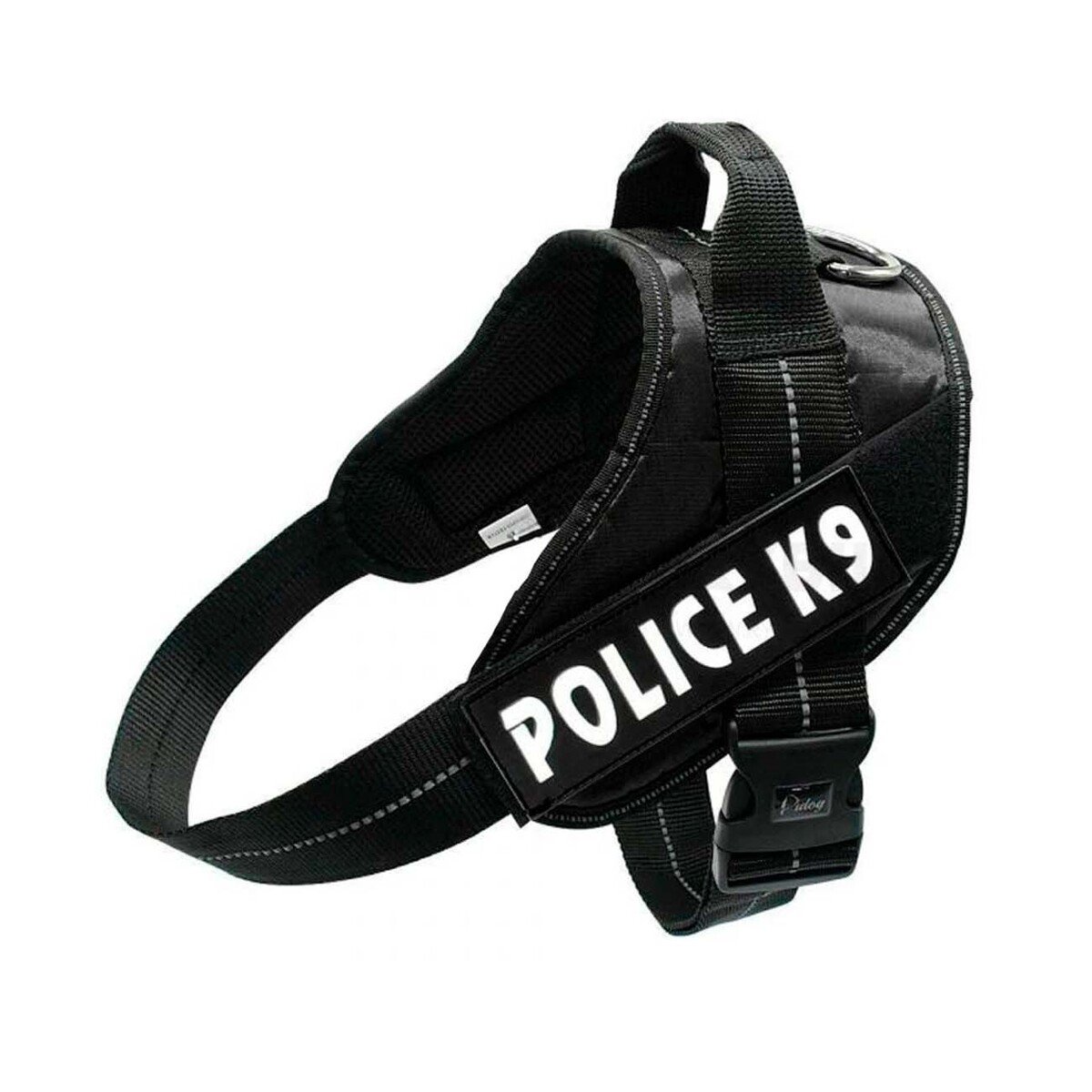 PACK2 PECHERA RESISTENTE SERVICE DOG TALLA XXL NEGRO ENTRENAMIENTO Y+REGALO STICKER - 2