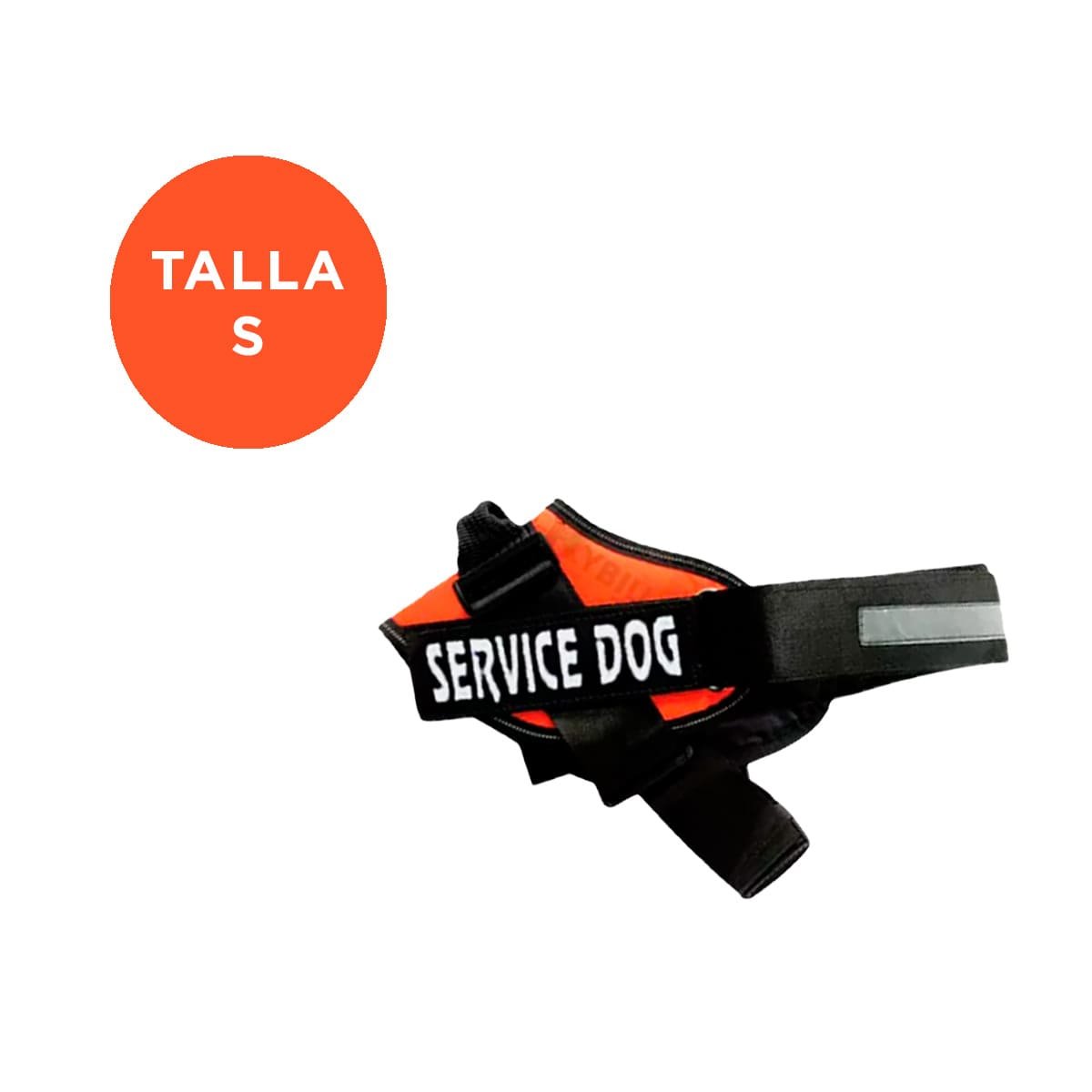 PACK4 ARNES COMODO SERVICE DOG TALLA S ANARANJADO PASEOS LARGOS - 4
